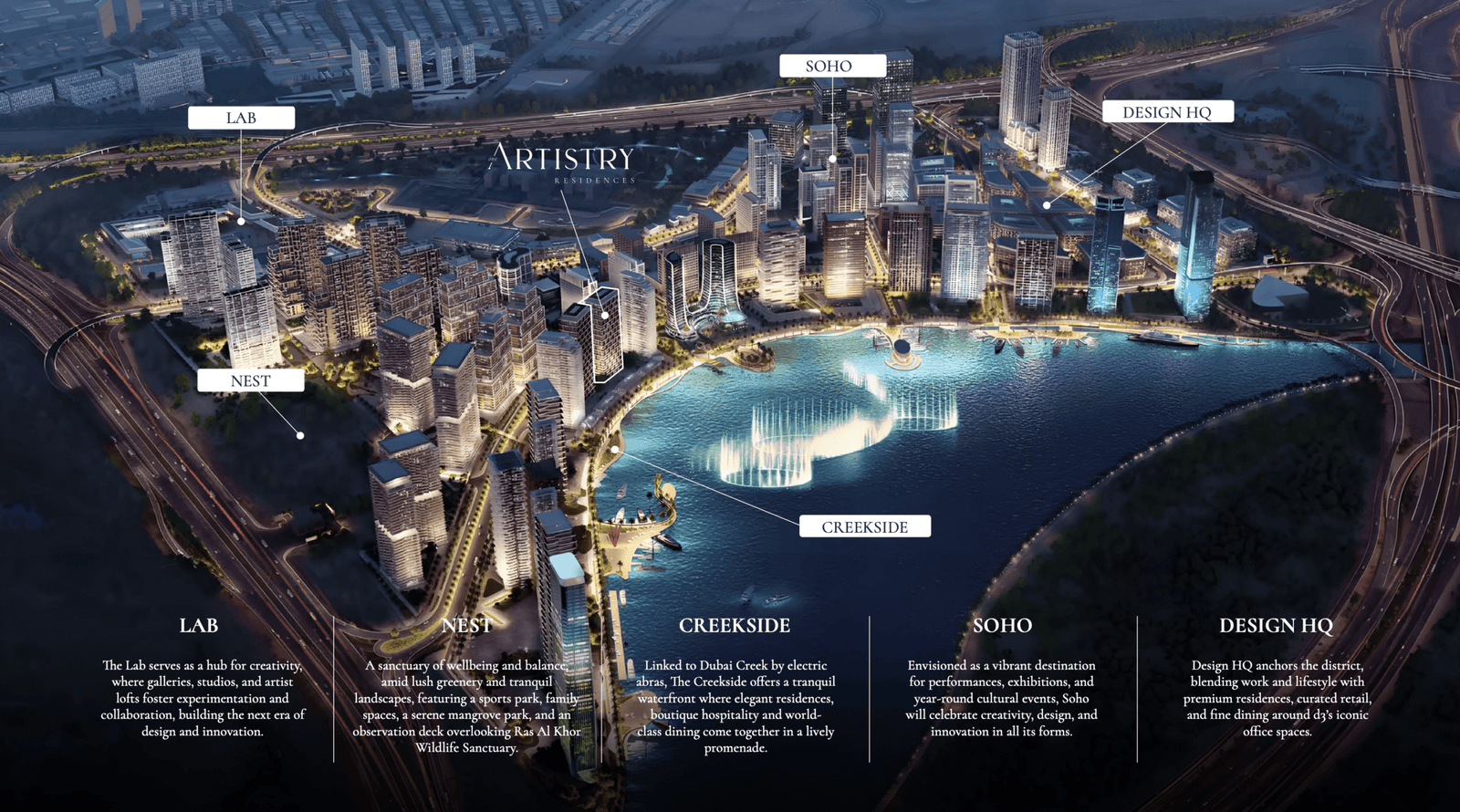 THE ARTISTRY ONE RESIDENCES AT DUBAI DESIGN DISTRICT ( AKA D3 ) BY ...